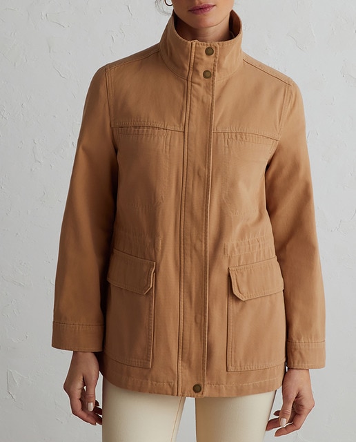 Imagen 0 de Parka estilo militar de 100% algodón