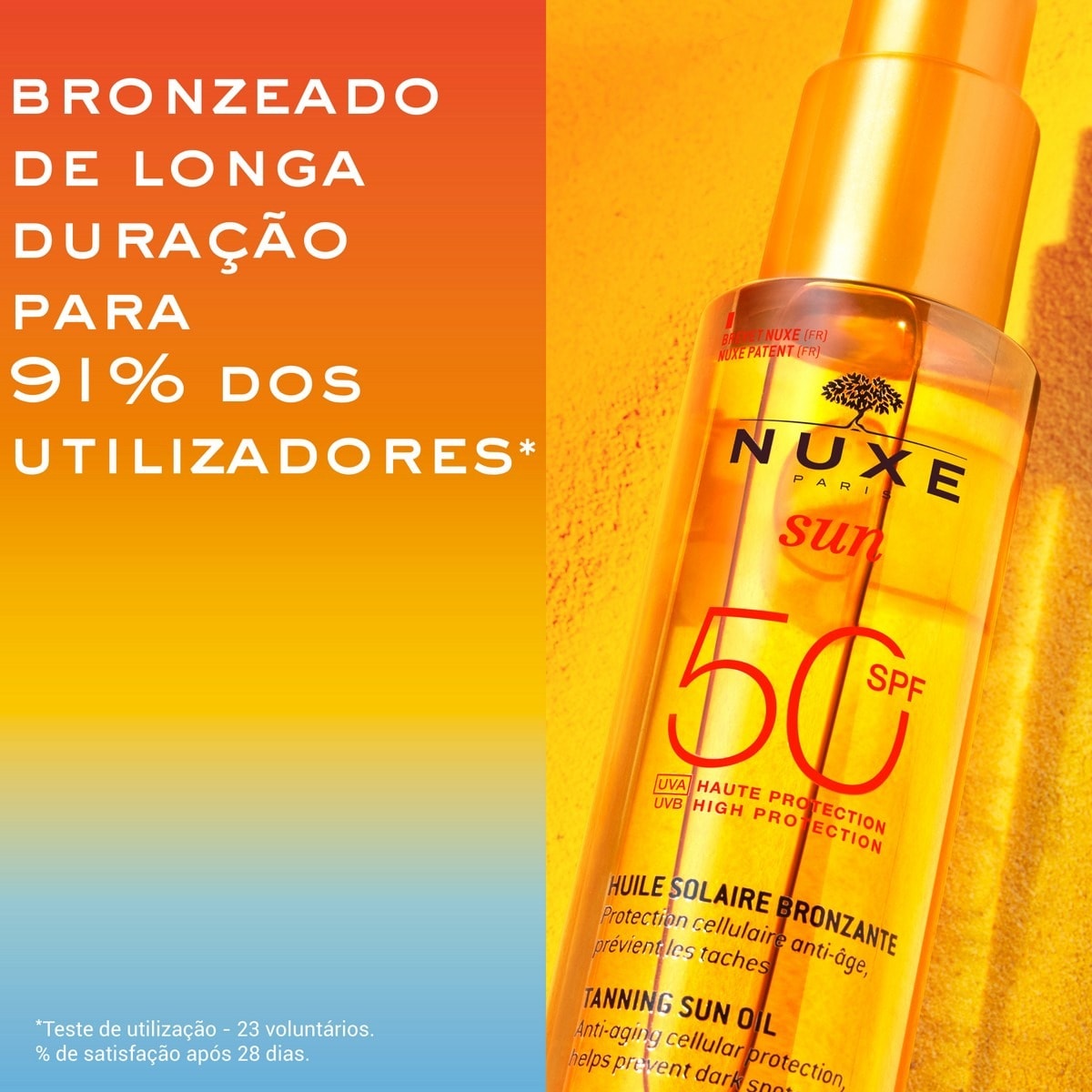 Protetor Solar em Óleo Bronzeador Rosto e Corpo SPF 50 - 150 ml 4