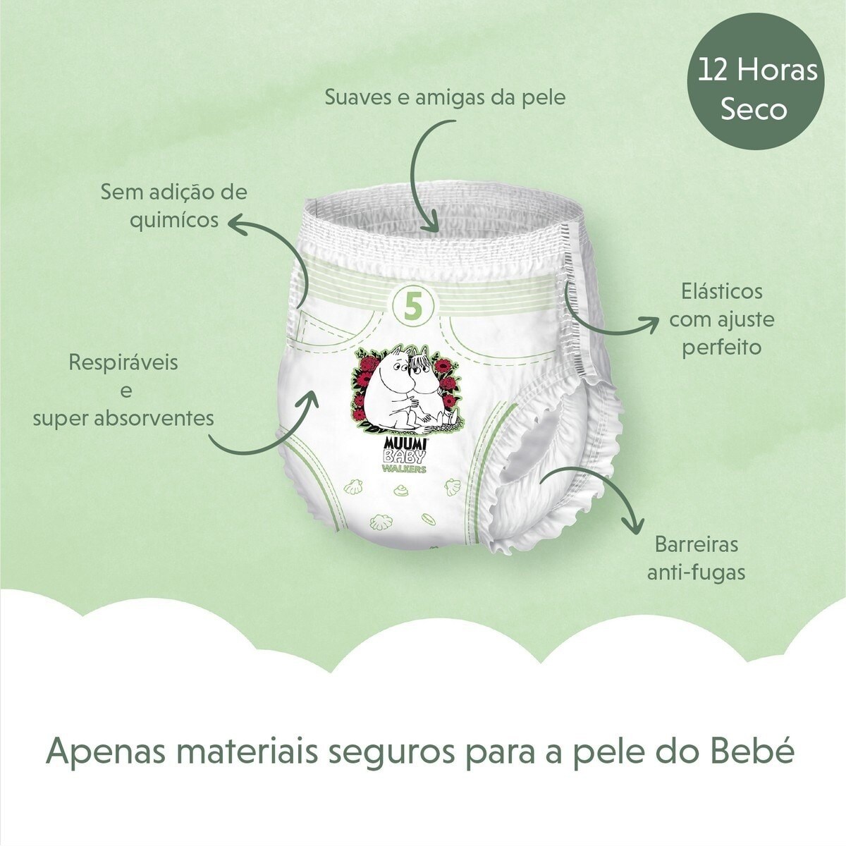 Fralda Cueca T.6 12-20 Kg - 52 un. 2