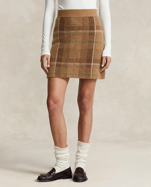 Imagen 0 de Falda corta de cuadros