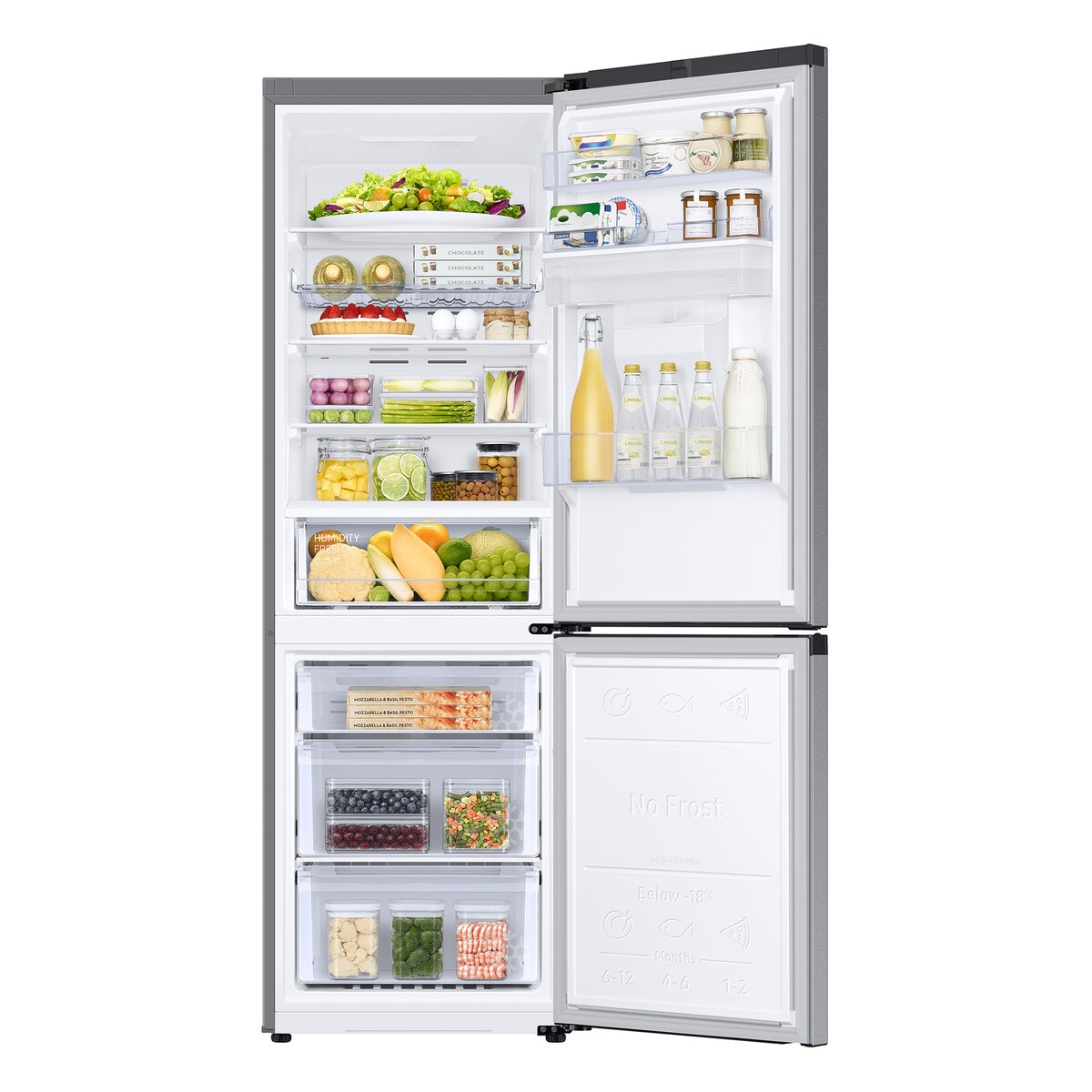 Frigorífico Combinado Samsung RB34C632DSA/EF No Frost, Smart, de 341 Litros - Inox Inox-2