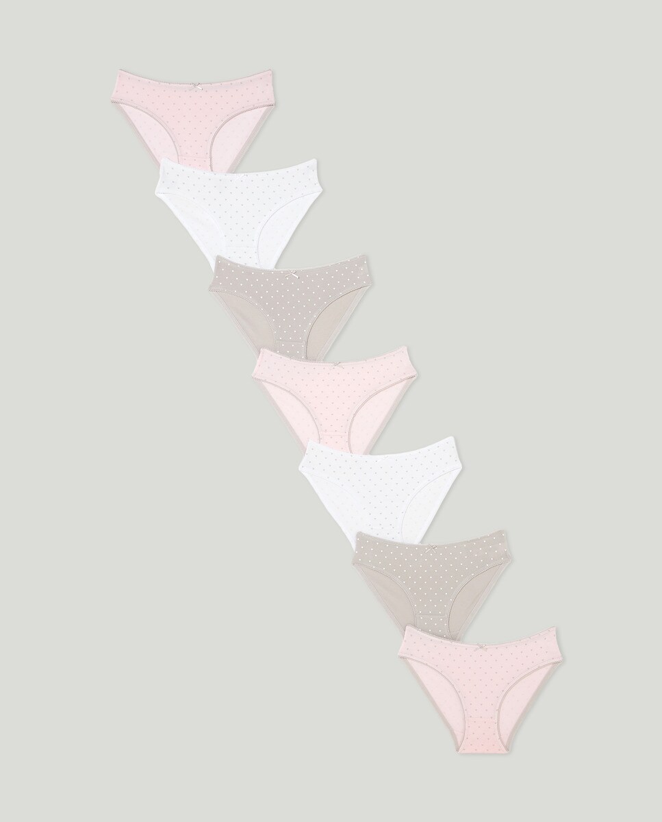 Lot de trois culottes avec imprimé c?urs