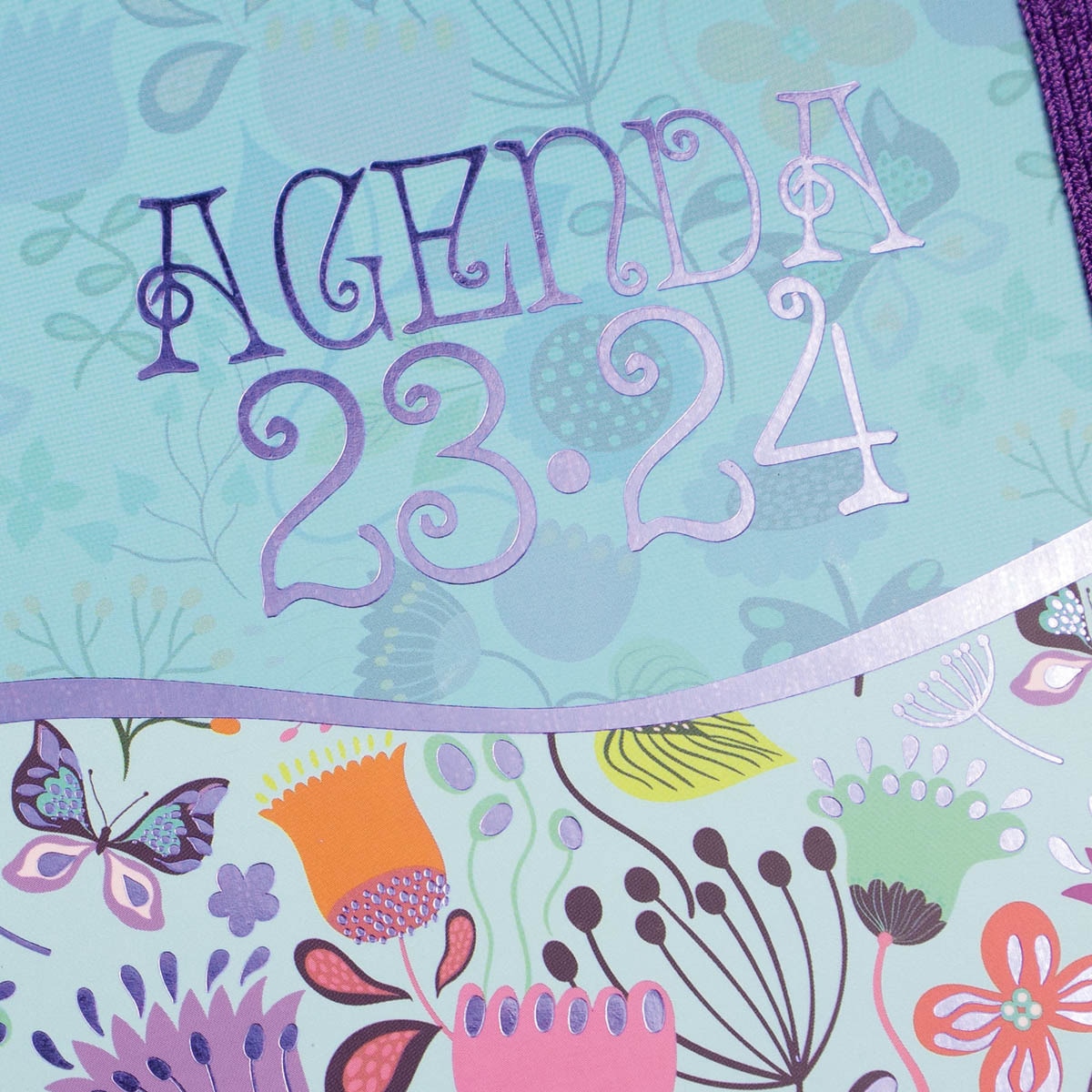 Agenda 16 meses septiembre 2023-diciembre 2024 Vitae 1/4-155x217 semana vista horizontal Finocam azul multilingüe 6