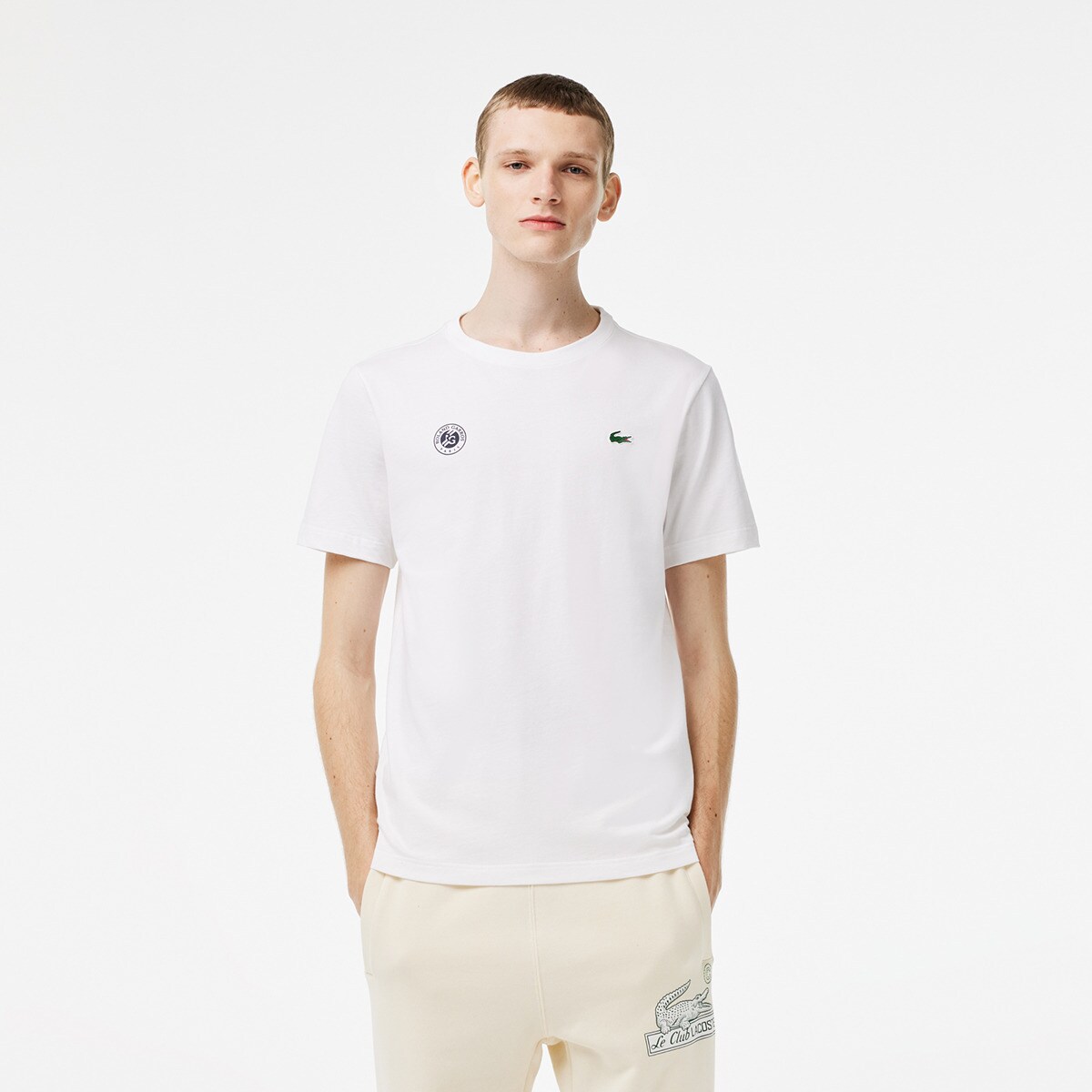 T-shirt de Roland Garros Edition Branco-1