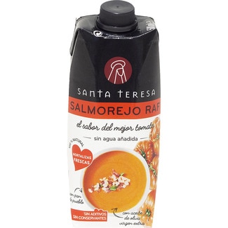 salmorejo raf 100% natural sin aditivos con AOVE brik 500 ml - Santa Teresa