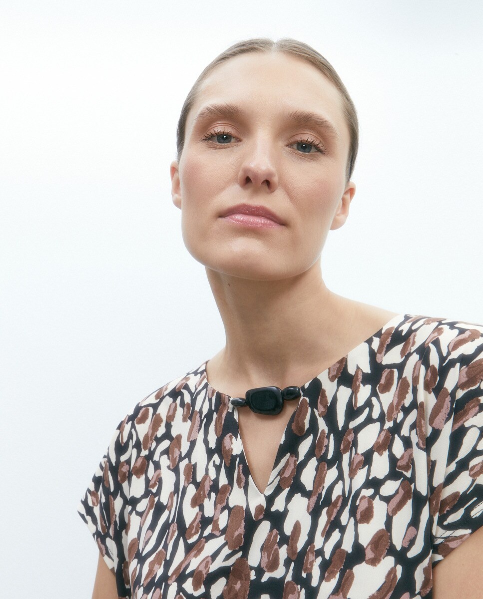 Tshirt imprimé à manches courtes