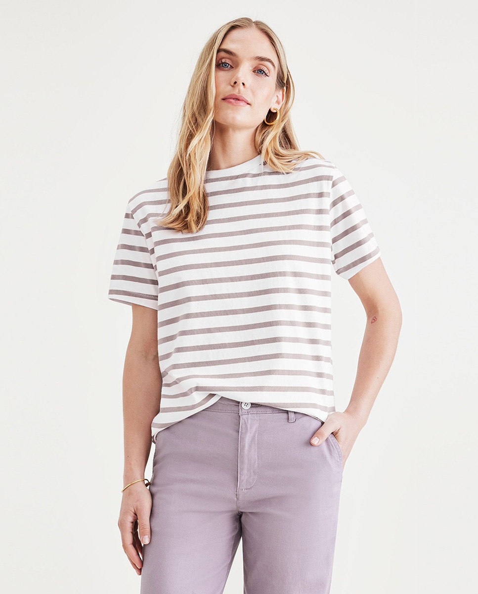 Tshirt à manches courtes et col rond