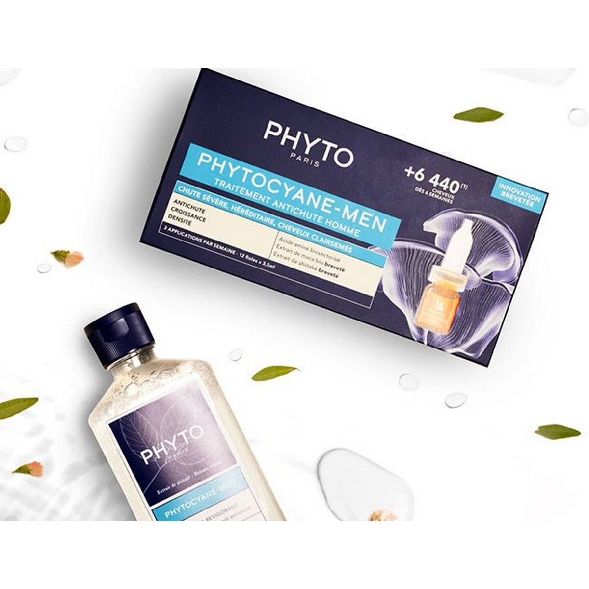 Champô Revigorante Phytocyane Homem - 250 ml 2