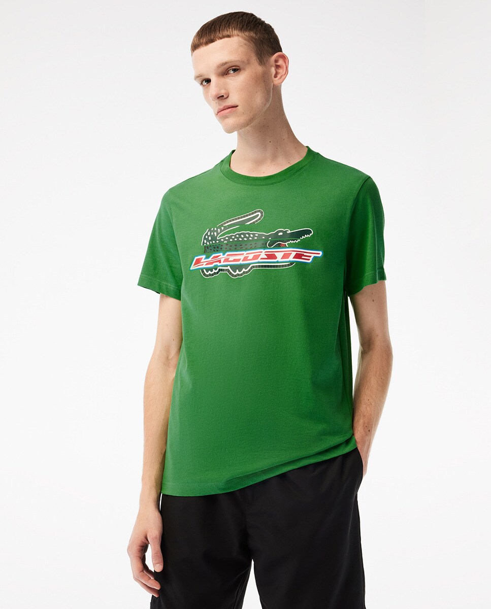 Tshirt Lacoste Sport regular fit écologique