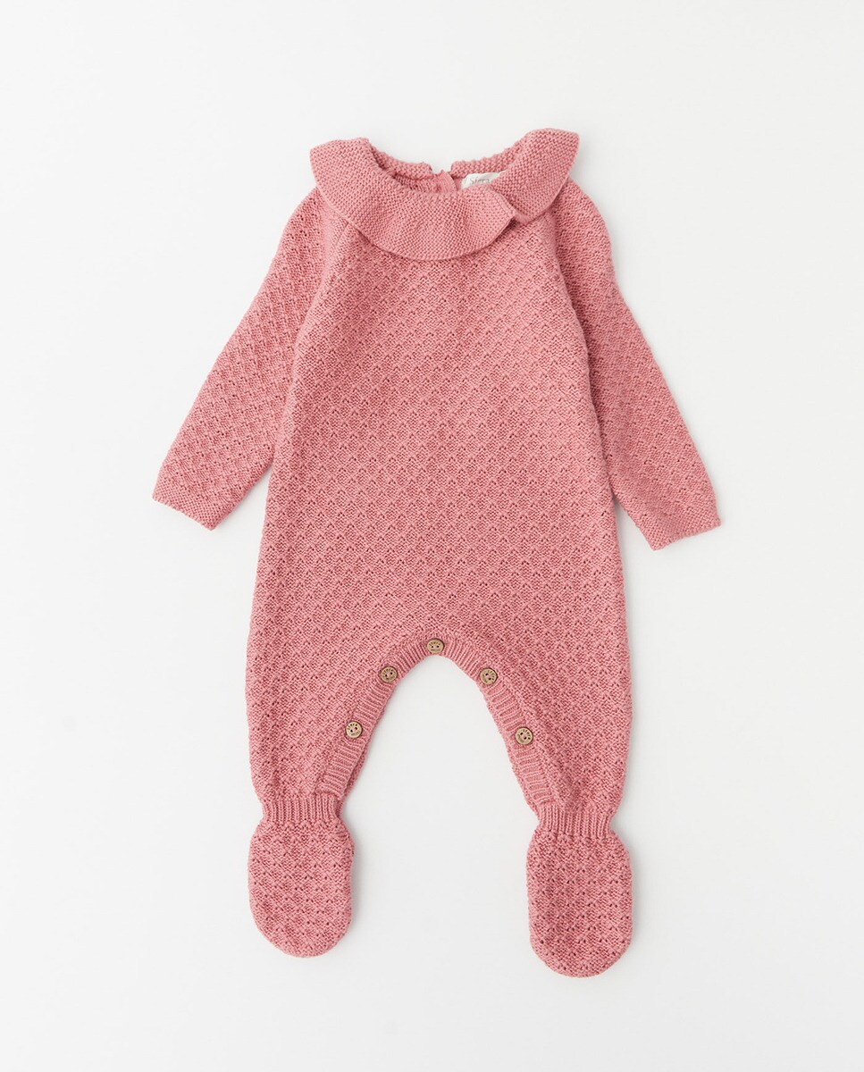 Grenouillère col volant