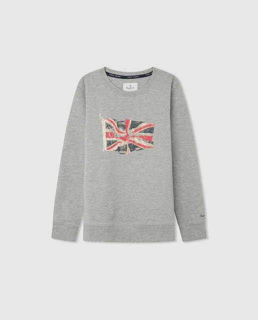 Imagen 0 de Sudadera de niño con estampado de bandera