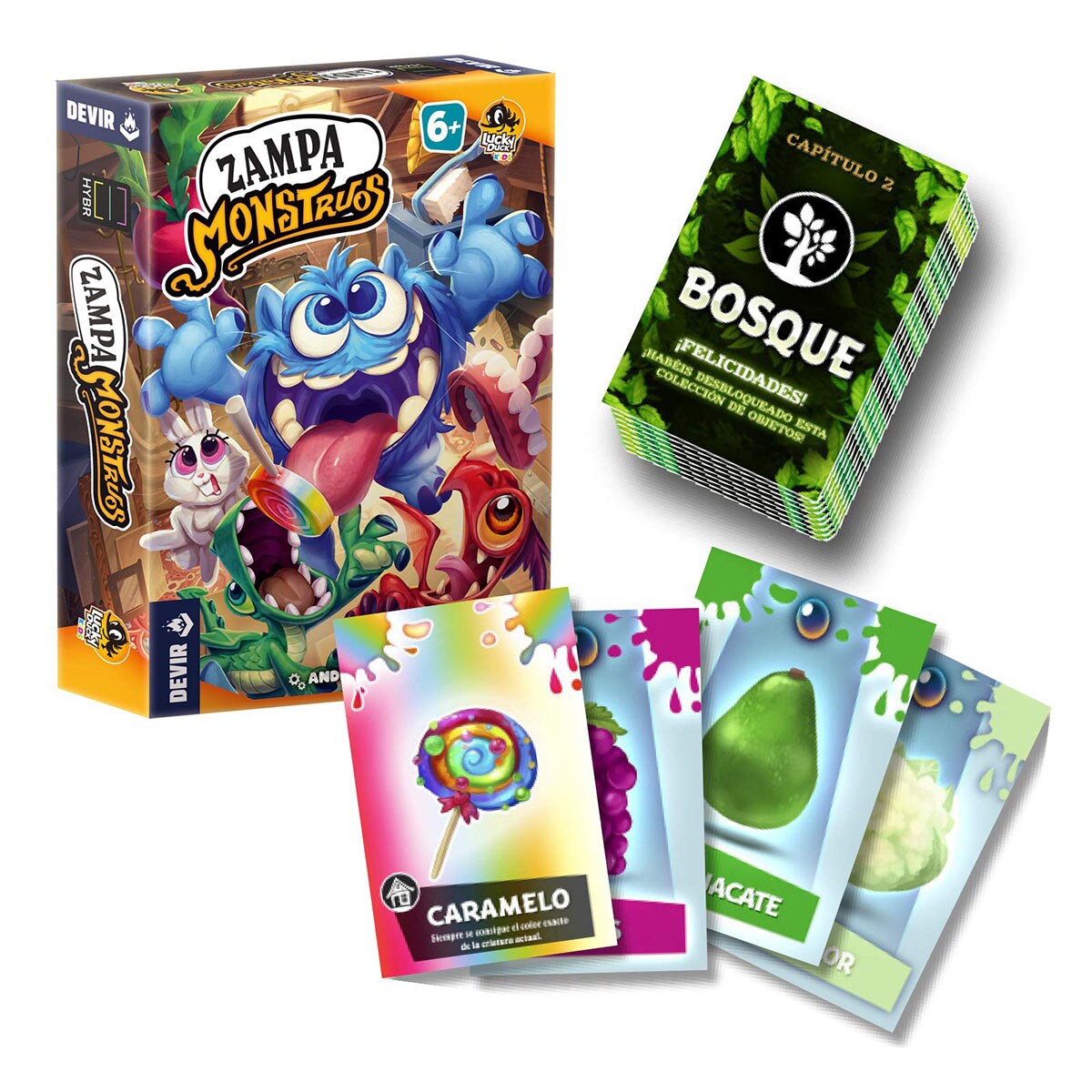 Devir - Gioco Da Tavolo Per Bambini/famiglia, Multicolore (BGZAMPSP) - 5