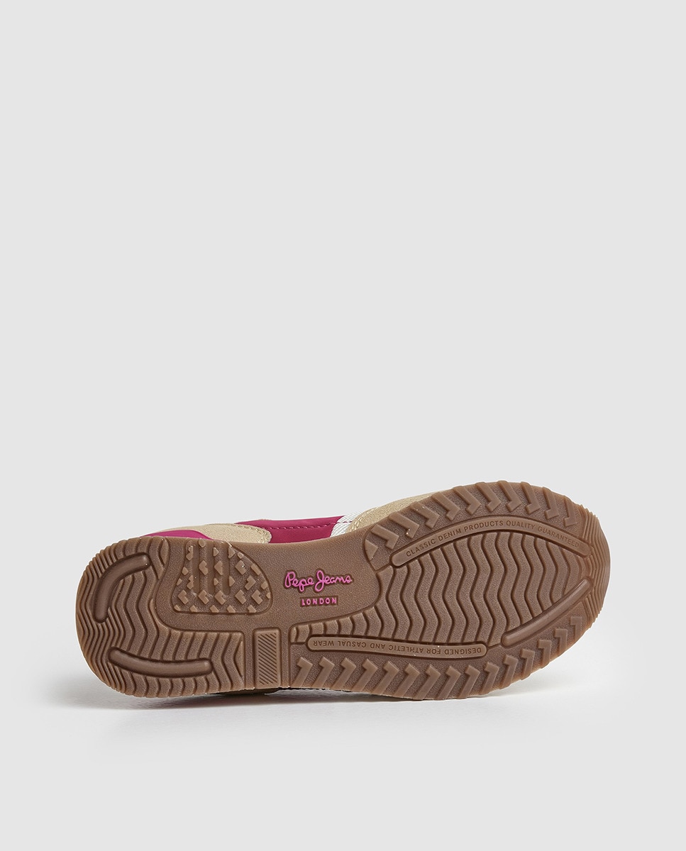 Zapatillas running de niña LONDON CLASSIC - Pepe Jeans - Multicolor Multicolor-6