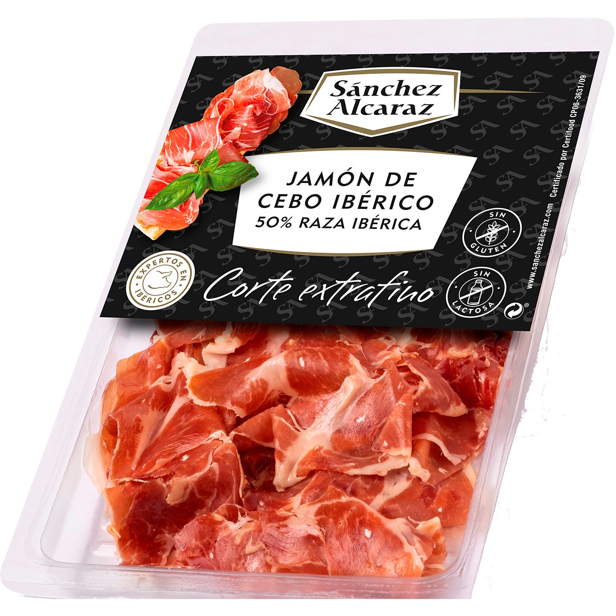 Presunto Ibérico Fatias Finas embalagem 90 g