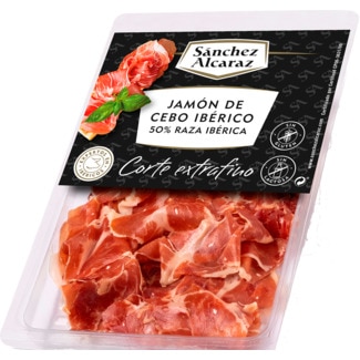 Presunto Ibérico Fatias Finas embalagem 90 g - Sanchez