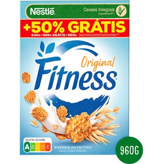 Cereais Integrais Trigo e Aveia Original 320g de Oferta embalagem 960 g - Nestlé Fitness