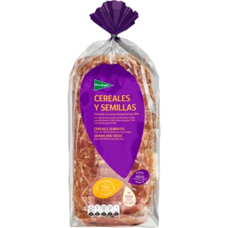 Pão de Forma Cereais e Sementes embalagem 560 g - El Corte Inglés