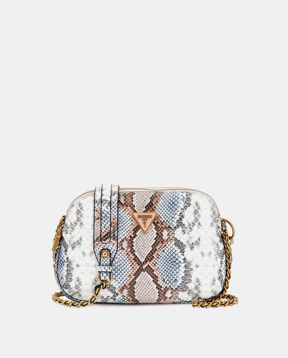 Petit sac à bandoulière Becci avec animal print dans les tons