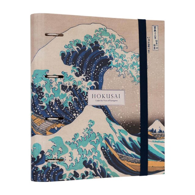 Imagen 0 de Carpeta 4 anillas Hokusai Kokonote azul y gris