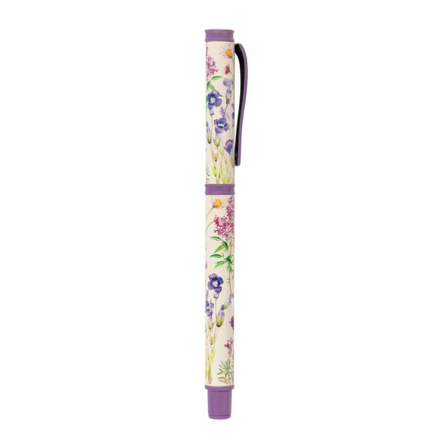 Imagem 0 de Caneta Esferográfica Botanical Wild Flowers - Branco