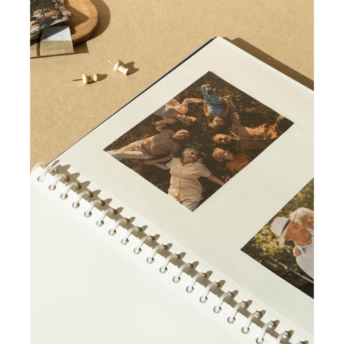 Kokonote Album Fotografico Autoadesivo Kalima - 16x16cm, 22 Pagine, Copertina Rigida, Per Foto Piccole - Foto 7