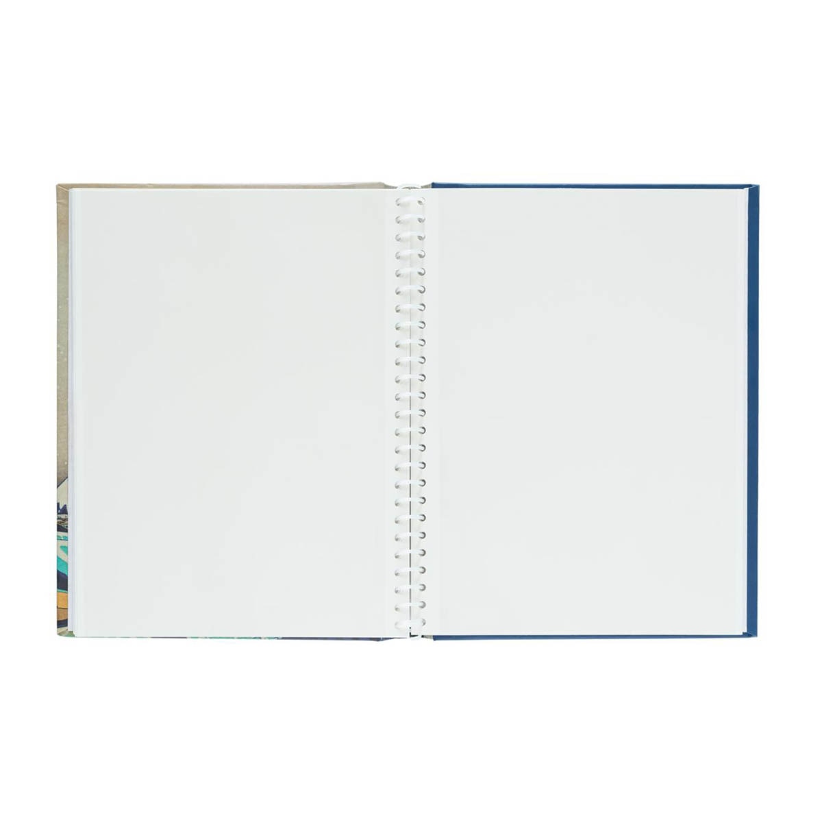 Álbum Foto 30 Páginas Autoadesivas Hokusai 24x32 cm - Azul e Cinzento Azul / Cinzento-3