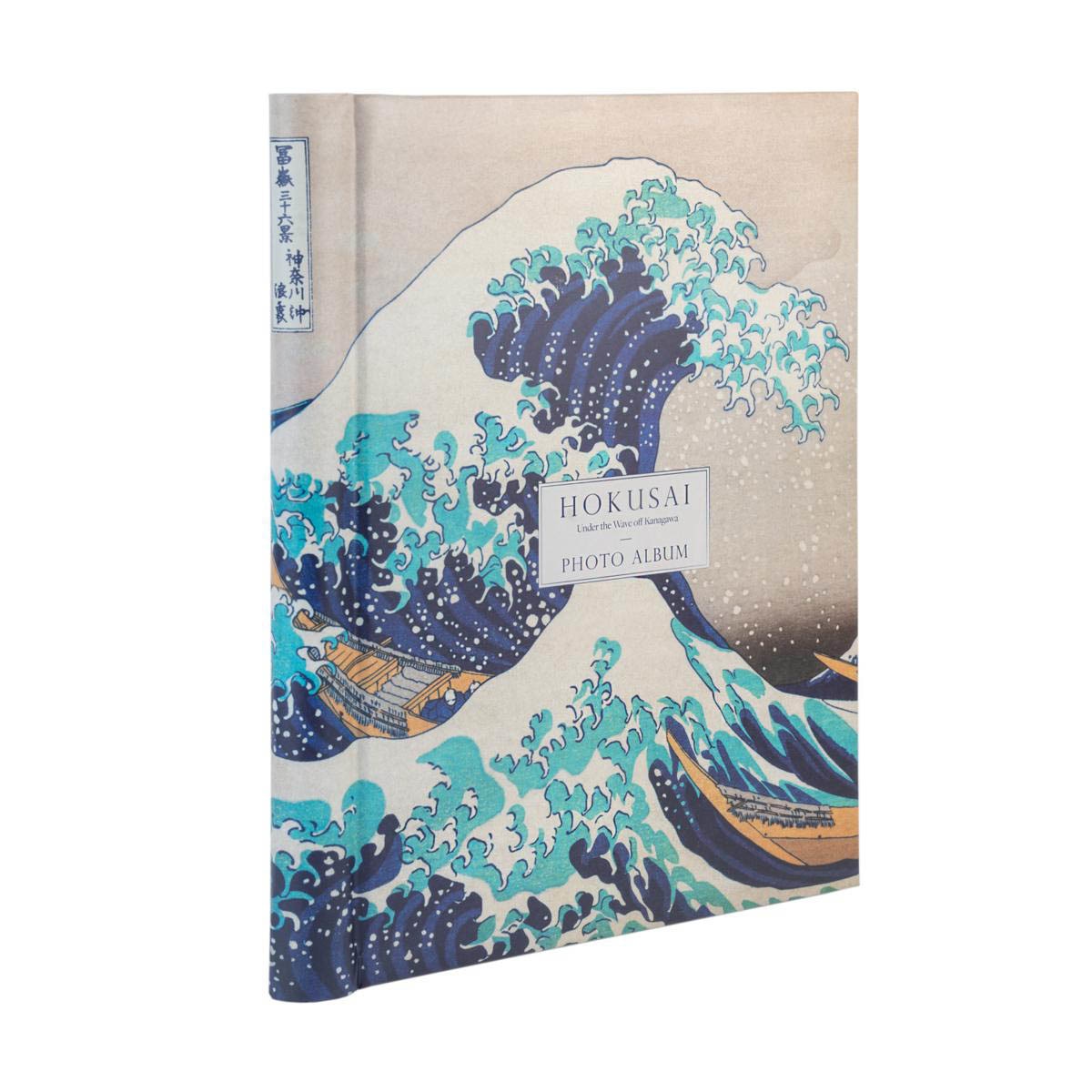 Álbum Foto 30 Páginas Autoadesivas Hokusai 24x32 cm - Azul e Cinzento Azul / Cinzento-1