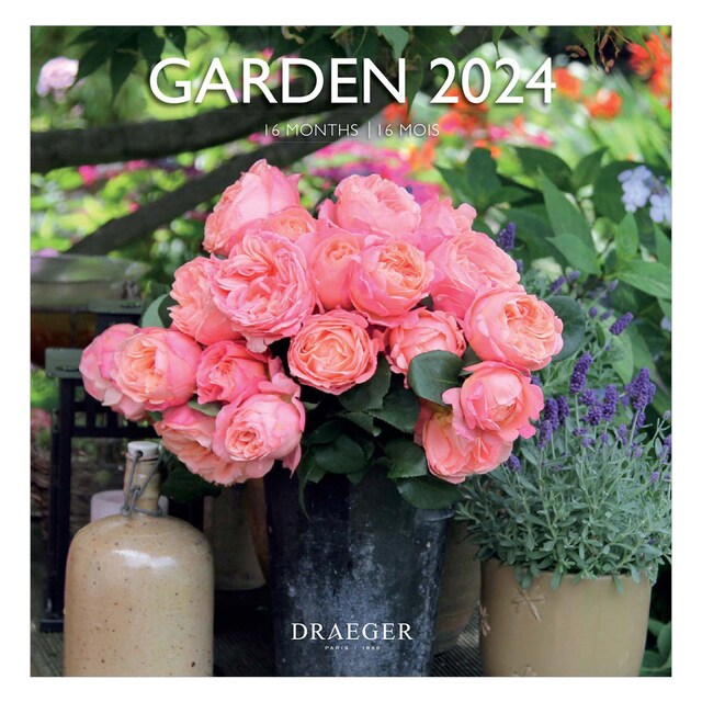 Imagen 0 de Calendario 2024 16 meses (septiembre-diciembre) mes vista por página con motivos de jardines Draeger