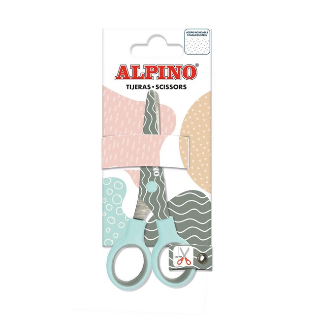 Imagen 0 de Blister tijeras colores pastel Alpino