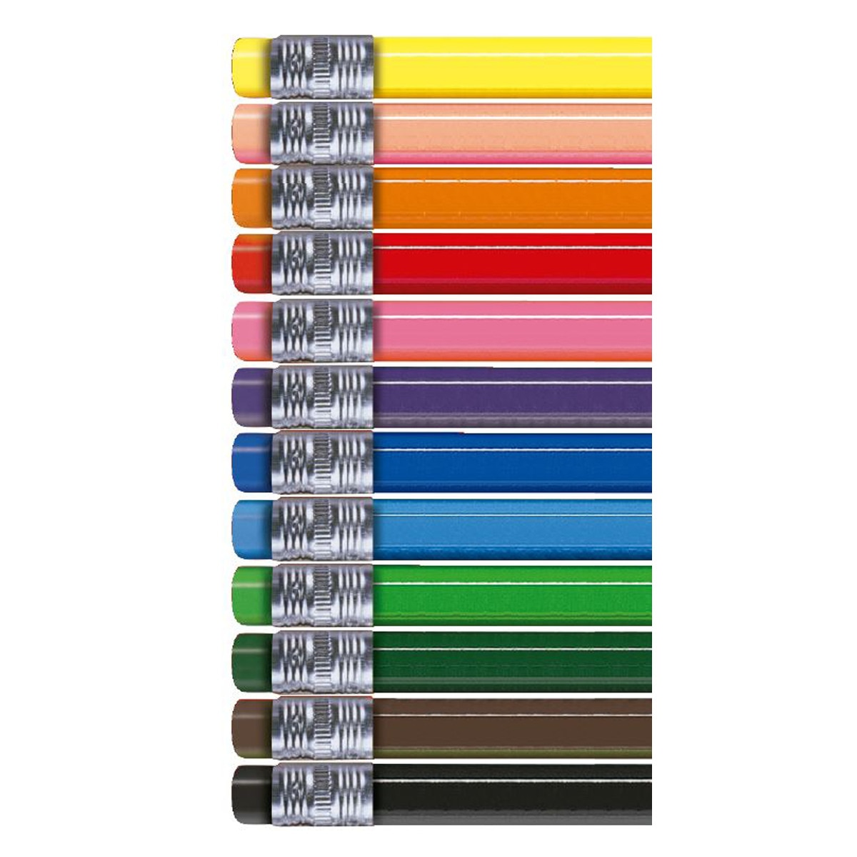 Estojo de 24 Lápis de Cores Apagáveis - Multicolor 3