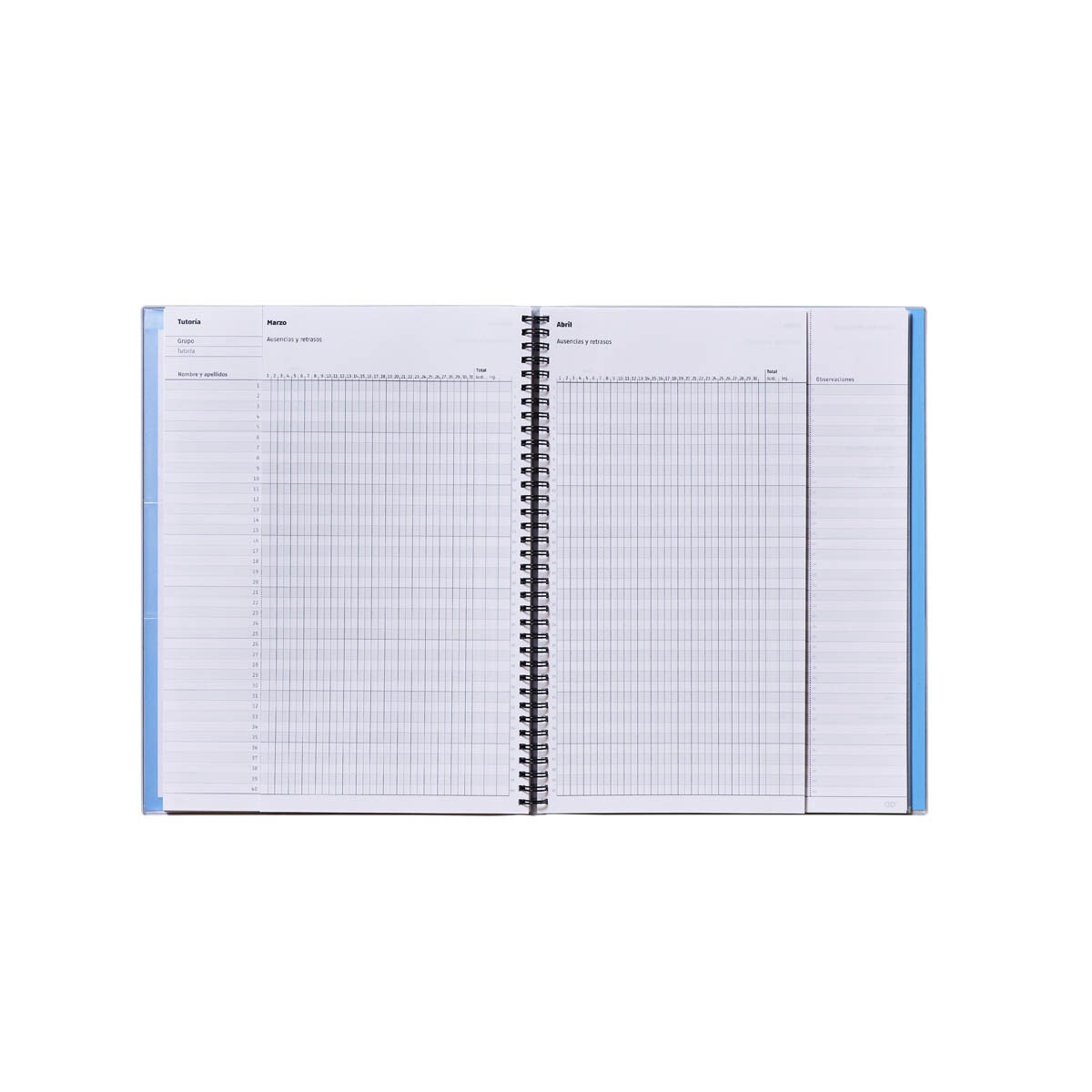 Caderno Triplex, Castelhano - 24x31 cm - Laranja Laranja-5