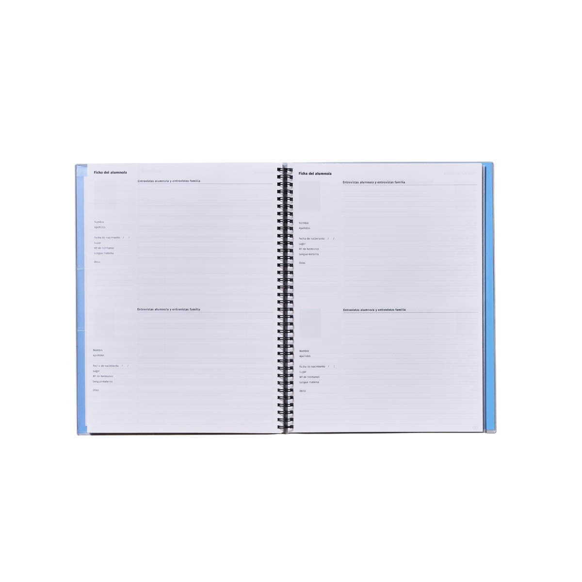 Caderno Triplex, Castelhano - 24x31 cm - Laranja Laranja-4