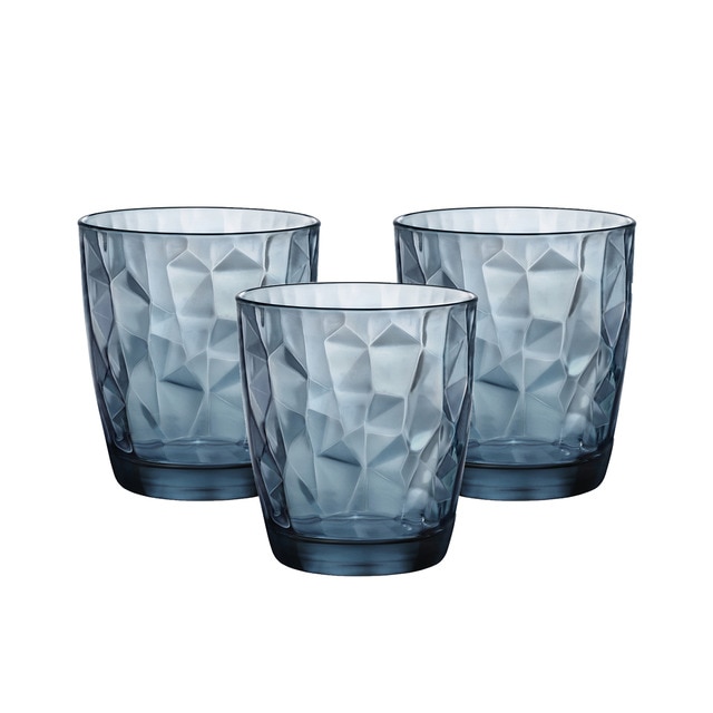 Imagen 0 de Juego de 3 vasos bajos Diamond Bormioli Rocco