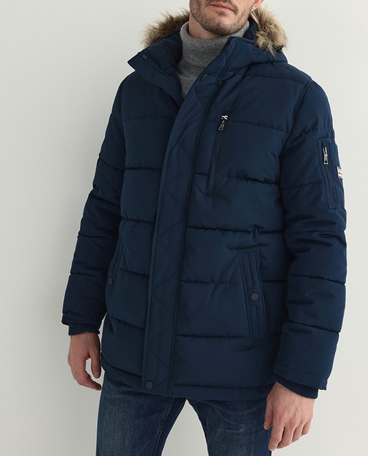 Imagen 0 de Plumífero de hombre con capucha