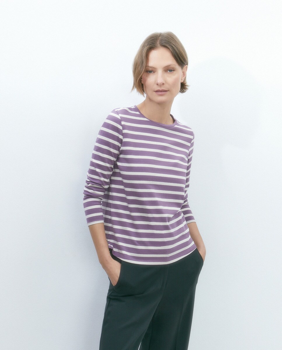 Tshirt manches longues à motif