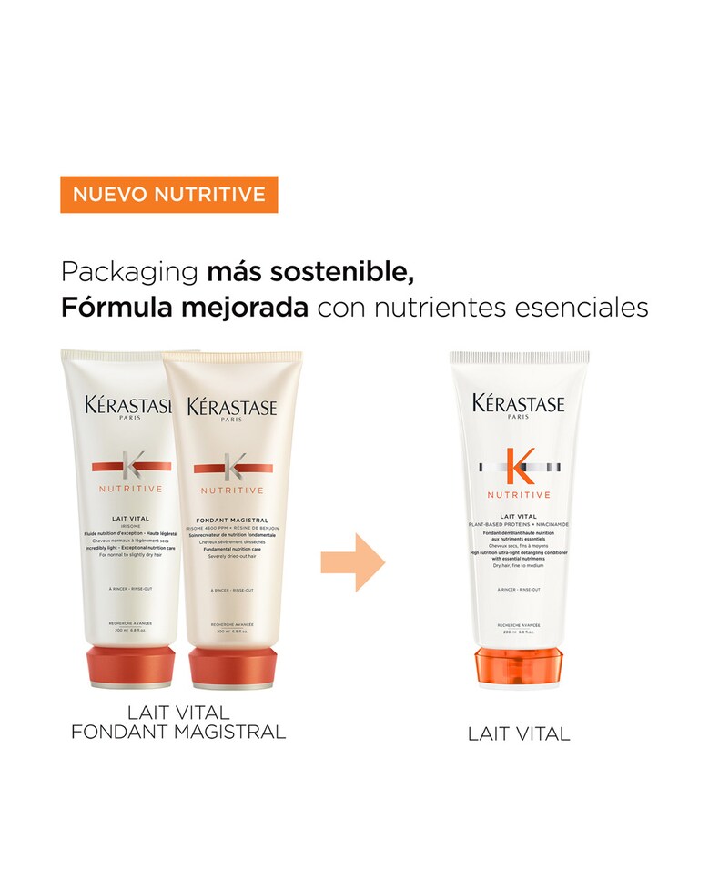 Acondicionador desenredante Lait Vital Nutritive 200 ml Kérastase 7