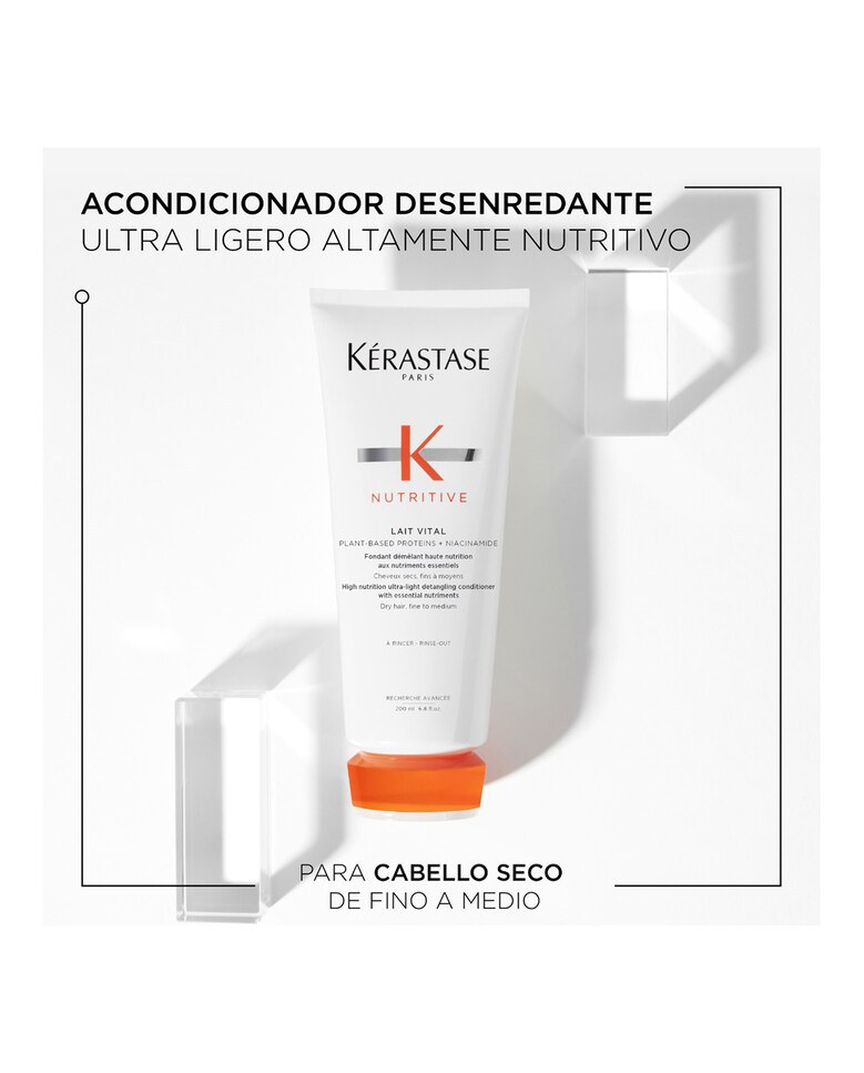 Acondicionador desenredante Lait Vital Nutritive 200 ml Kérastase 2