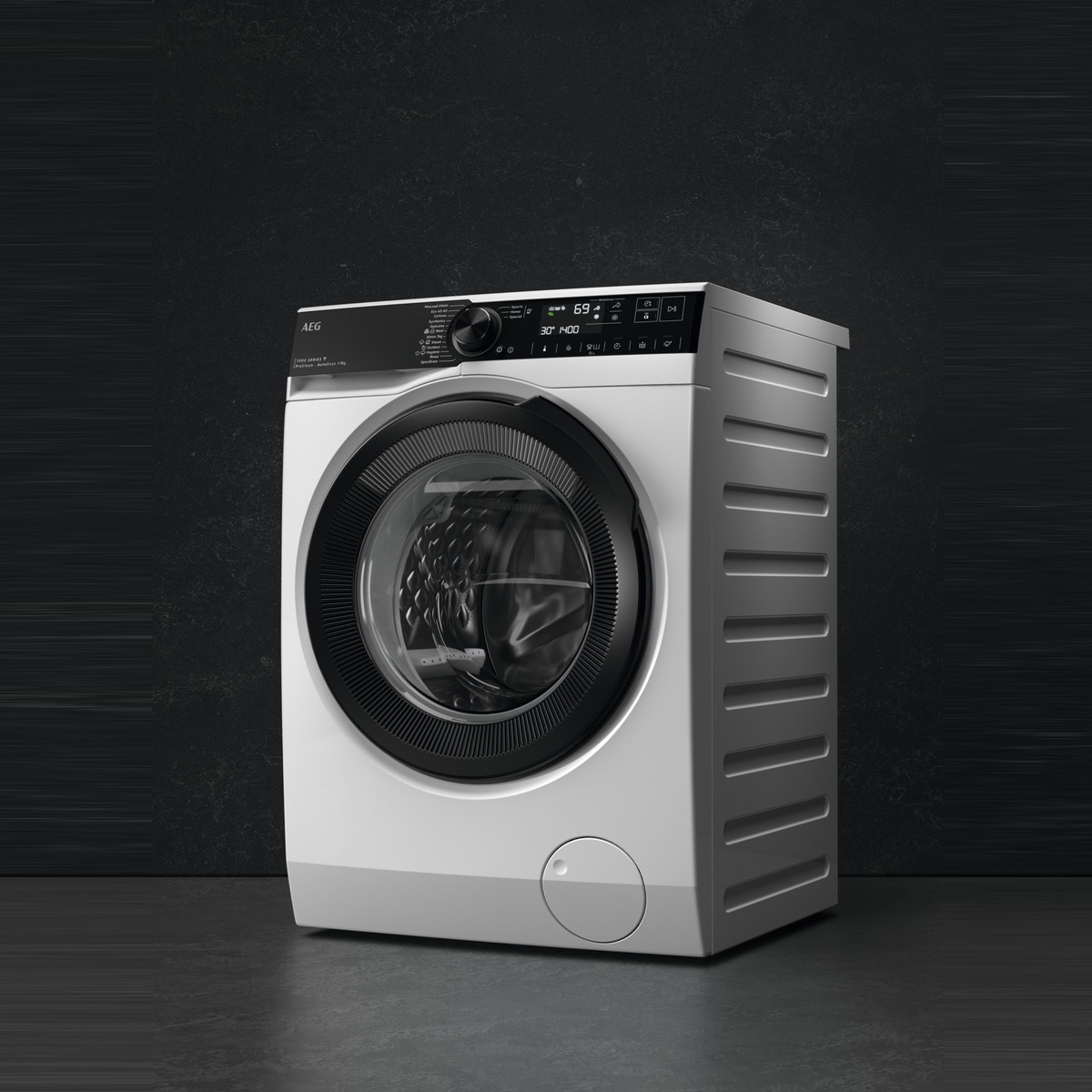 Máquina de Lavar Roupa AEG Série 7000 LFR7394O4Q ProSteam Carga Frontal de 9 Kg e 1400 rpm - Branco Branco-4