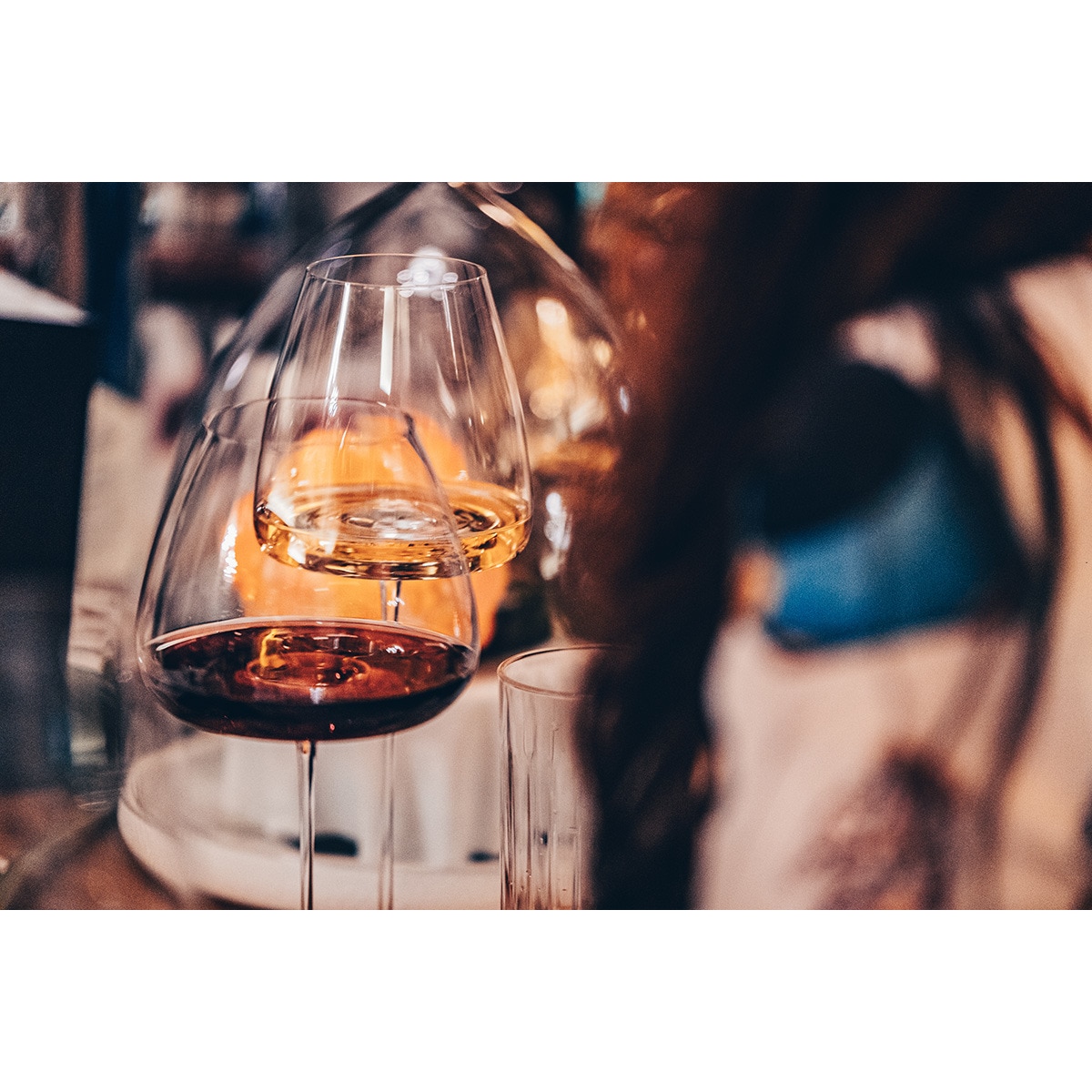 Conjunto de 2 Copos Para Vinhos Frescos Vision Transparente-3