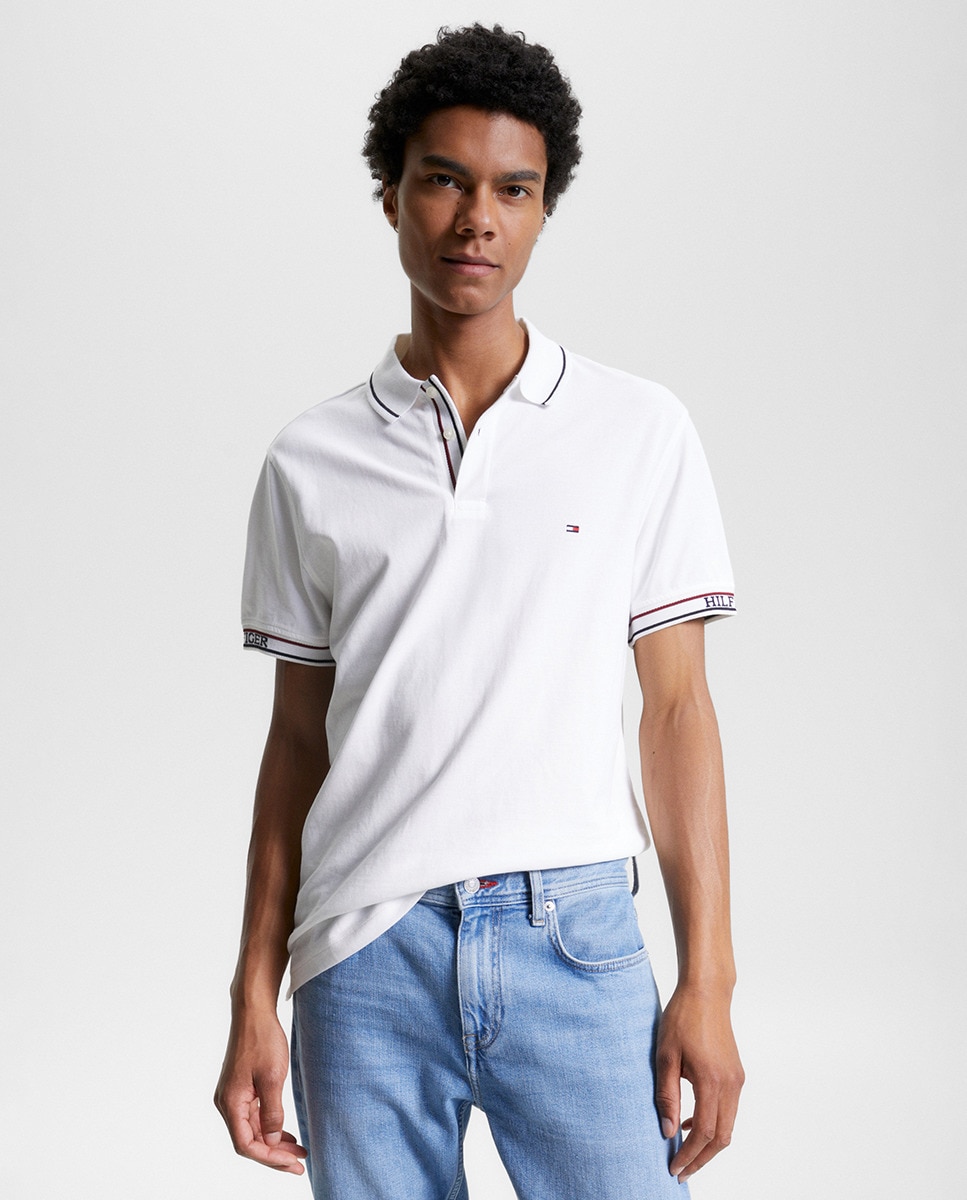 Polo regular fit à manches courtes