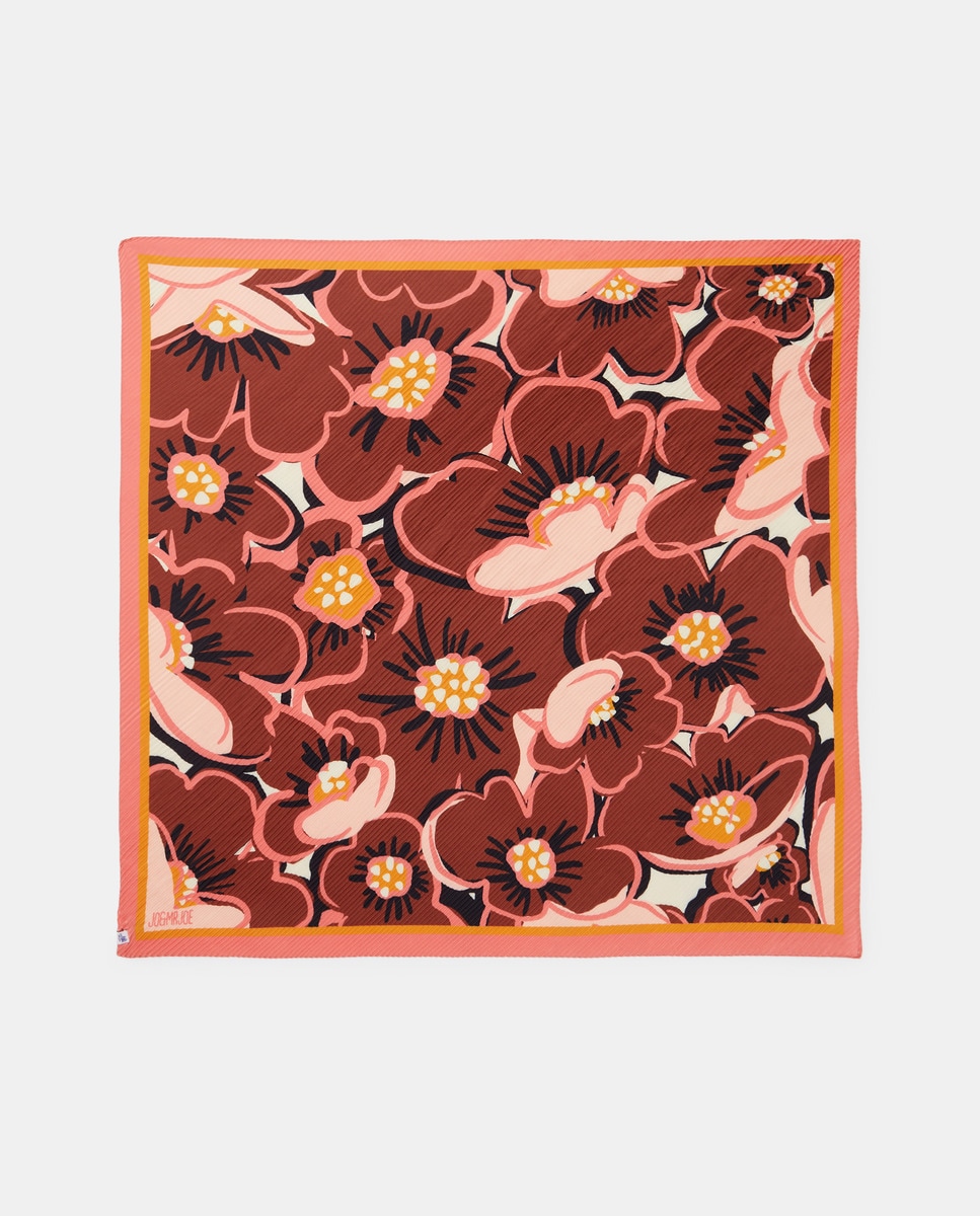 Foulard à motif dans des tons de