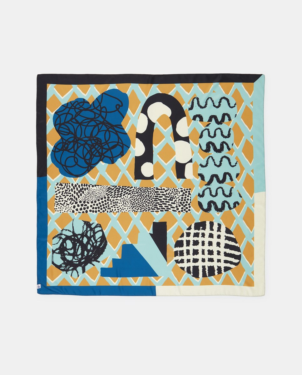 Foulard imprimé fantaisie