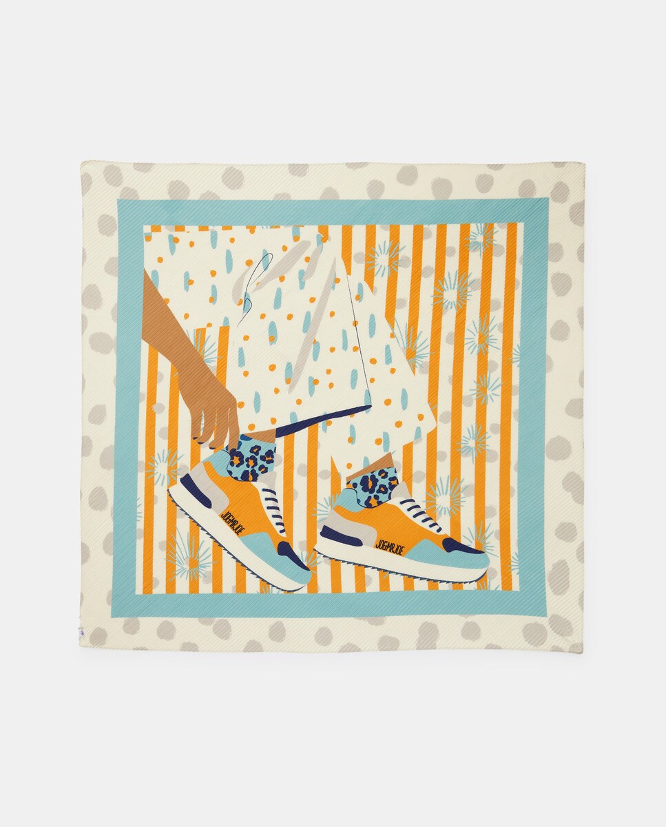 Foulard à imprimé fantaisie