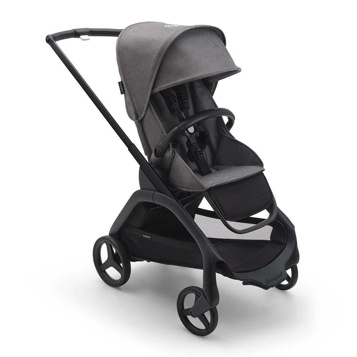 Imagem 0 de Carrinho de Passeio Dragonfly - Base Preto/Cinzento Melange com Capota Cinzento Melange