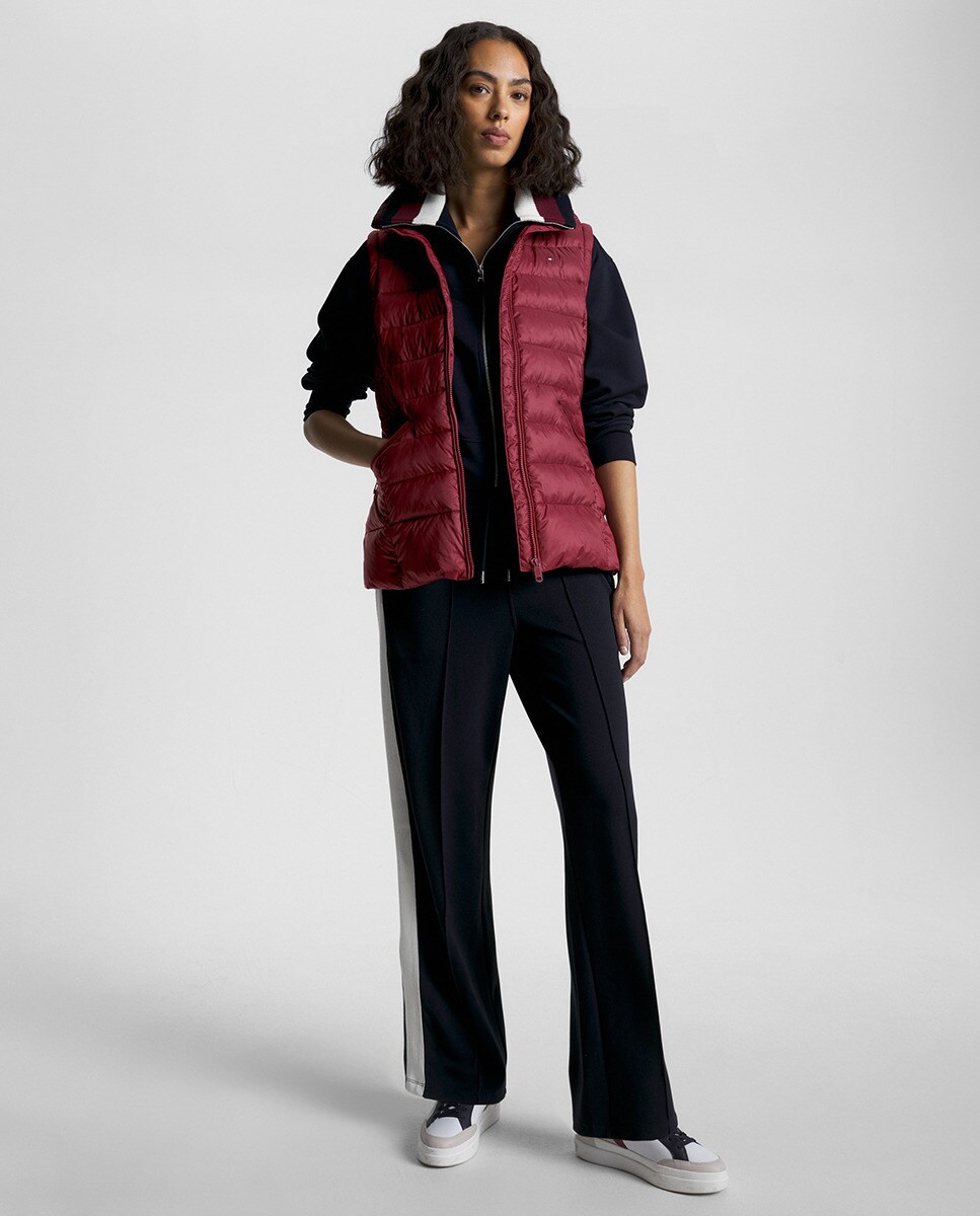 Doudoune sans manches zippée