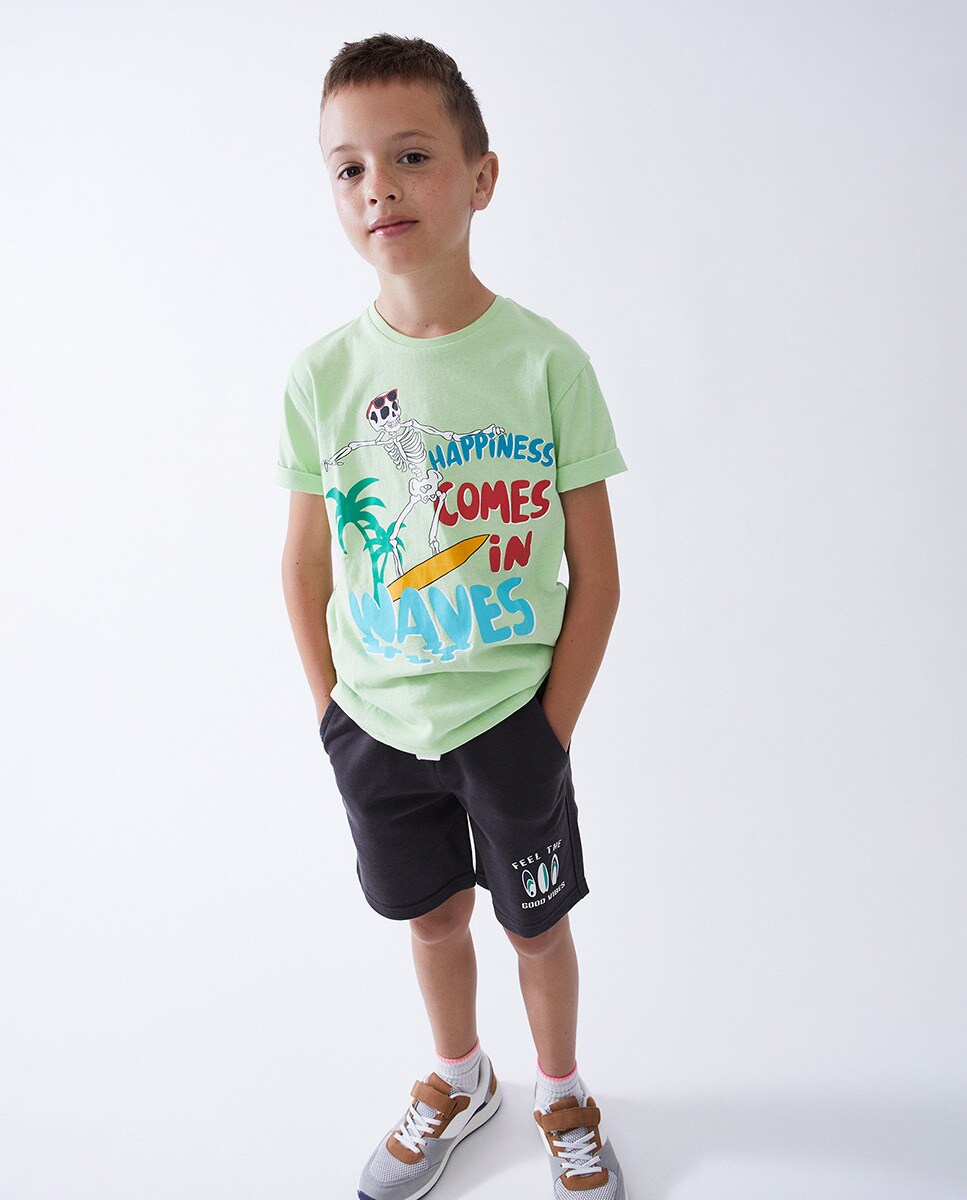 Bermuda terry basique