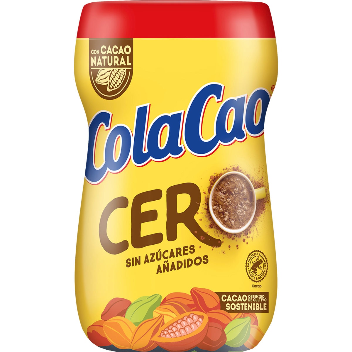 Cero cacao soluble sin azúcares añadidos bote 700 g