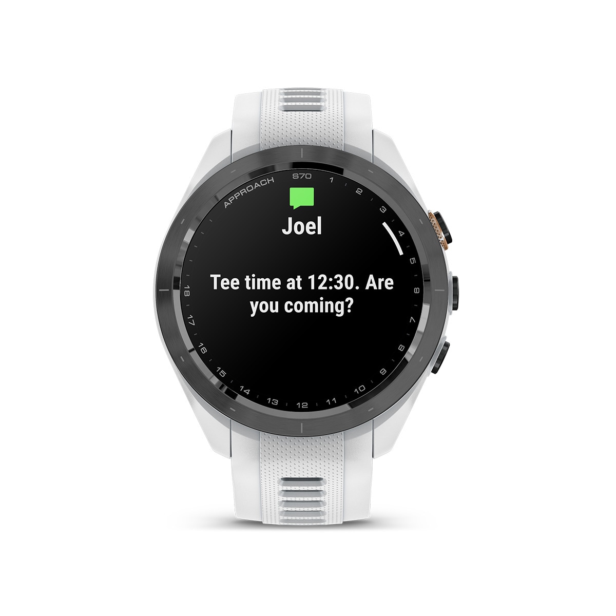 Relógio Smartwatch Approach S70 42 mm Branco-16