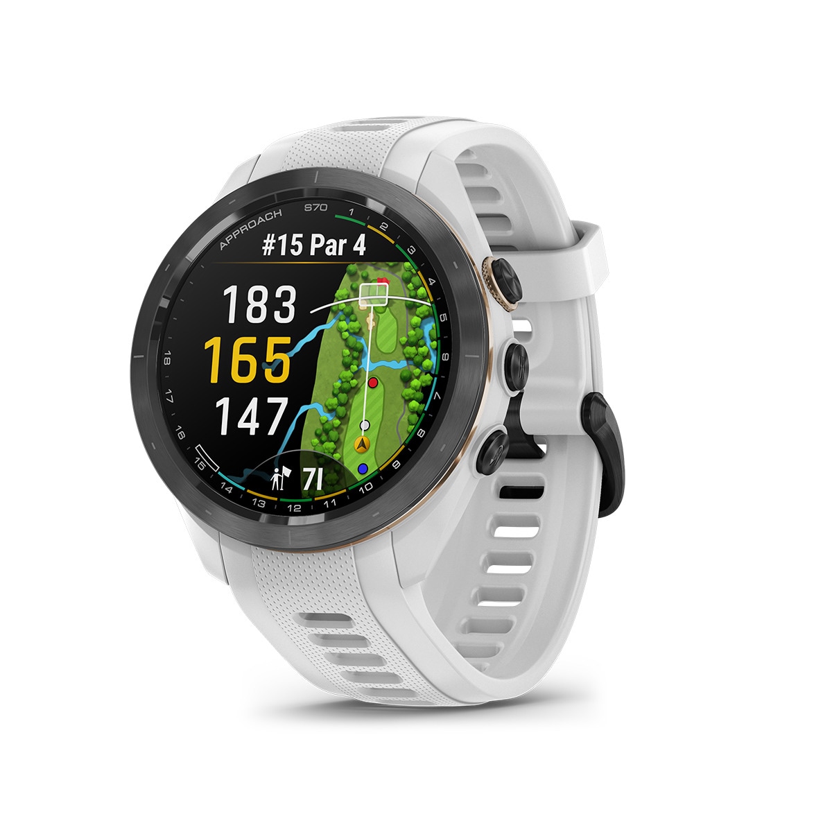 Relógio Smartwatch Approach S70 42 mm Branco-11