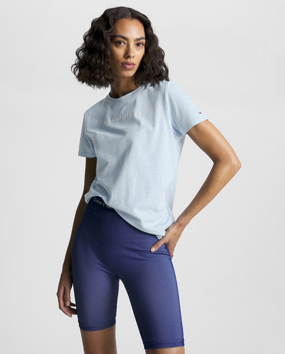 Tshirt col rond et manches courtes